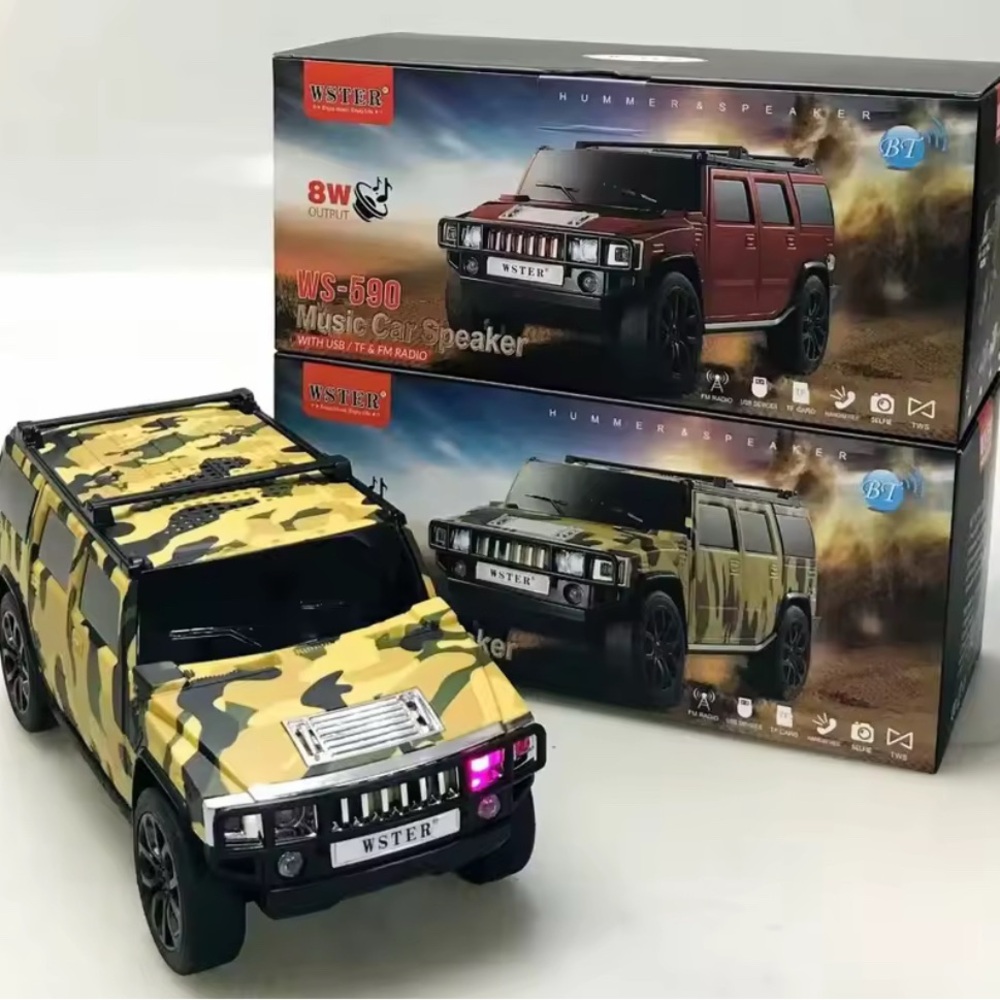 Hummer portable Bluetooth speaker Gifts for Men Dad Grandfather camo
